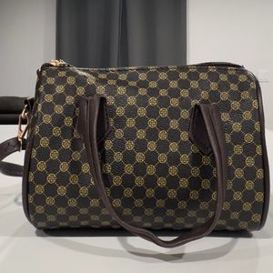 NWT Brown Mini Handbag PU Leather